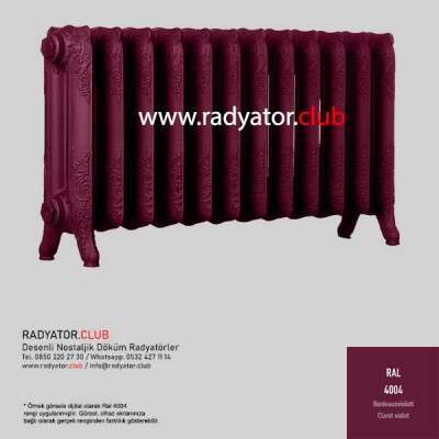Ral 4004 Claret Violet Dekoratif Köşe Radyatör Vanası Ral 4004 Claret Violet Dekoratif Köşe Radyatör Vanası